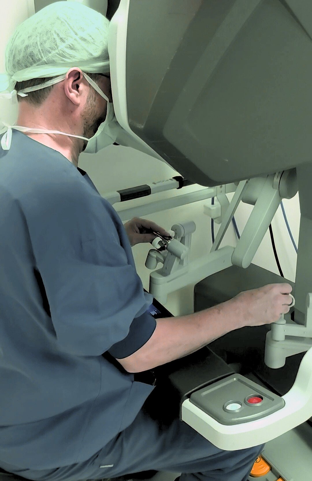 opereren met de robot